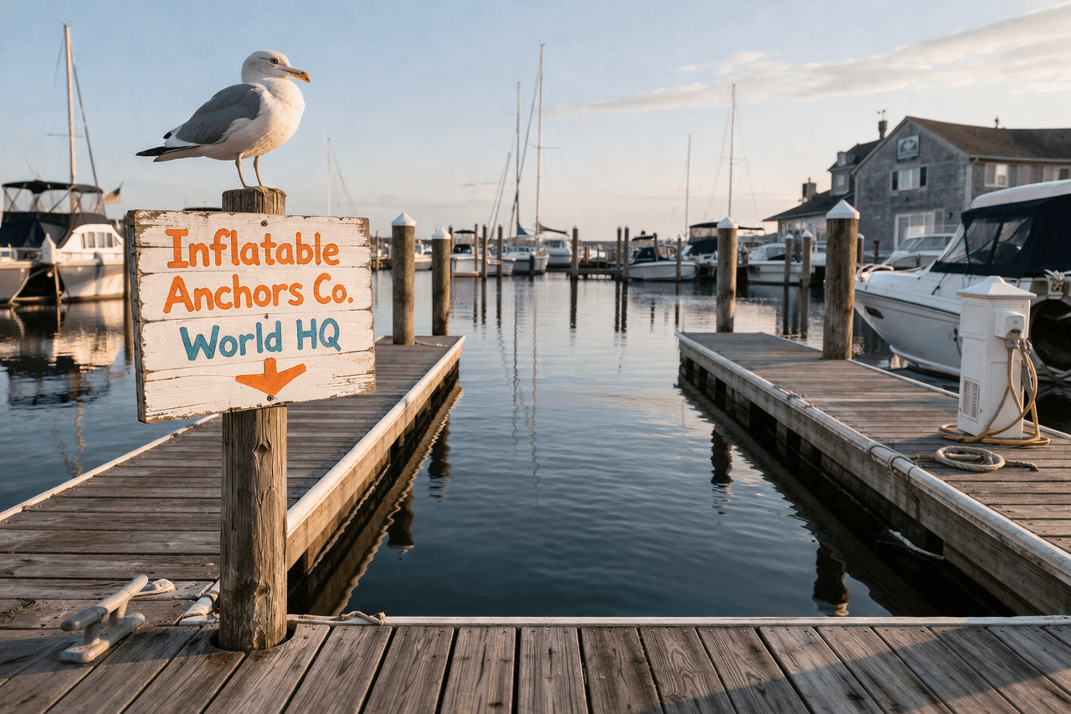 Inflatable Anchors Marine World Headquarters
